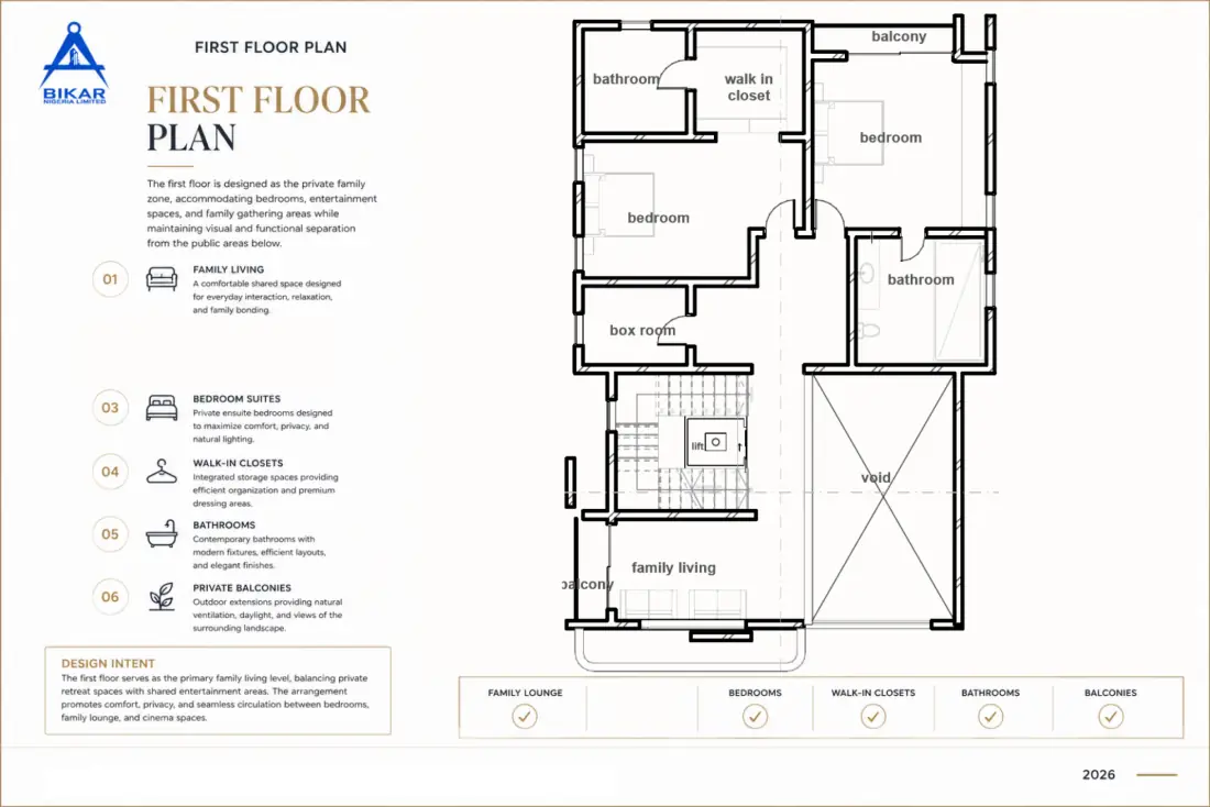 First floor plan