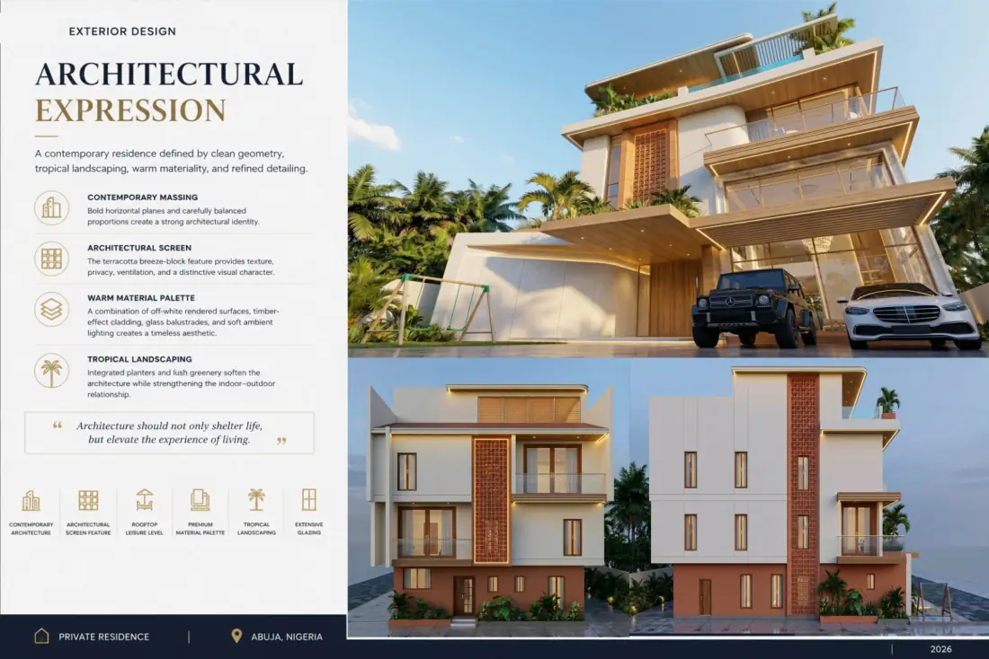Exterior architectural expression