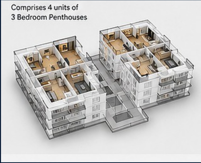 GAGZ Towers penthouse concept